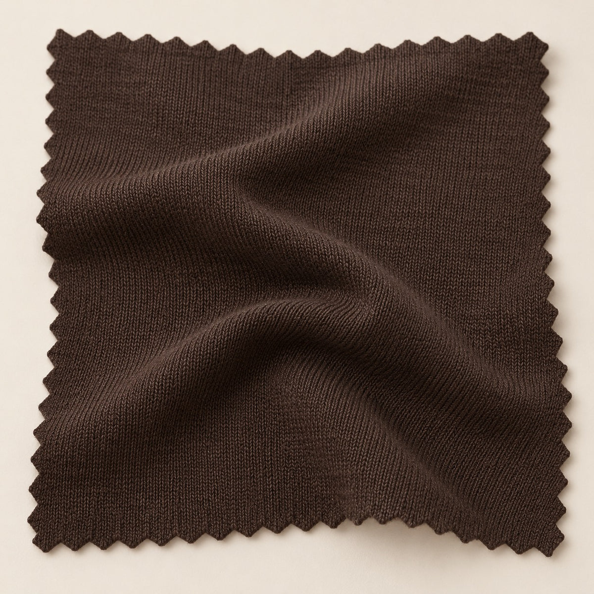 Polera Botón Diagonal Café