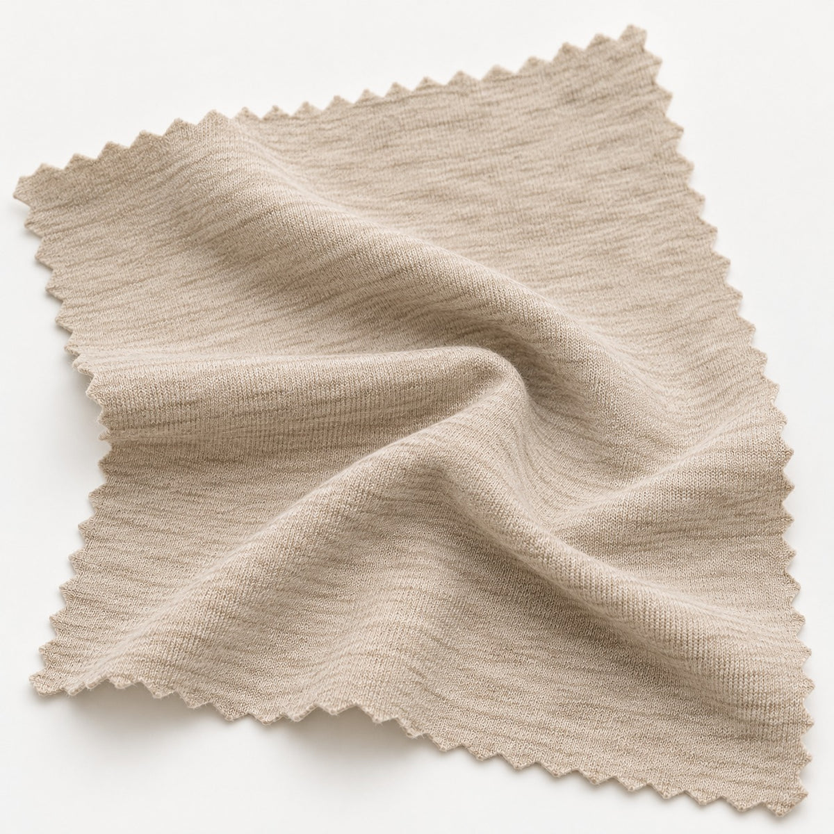 Polera Algodón Colombiano Liso Beige