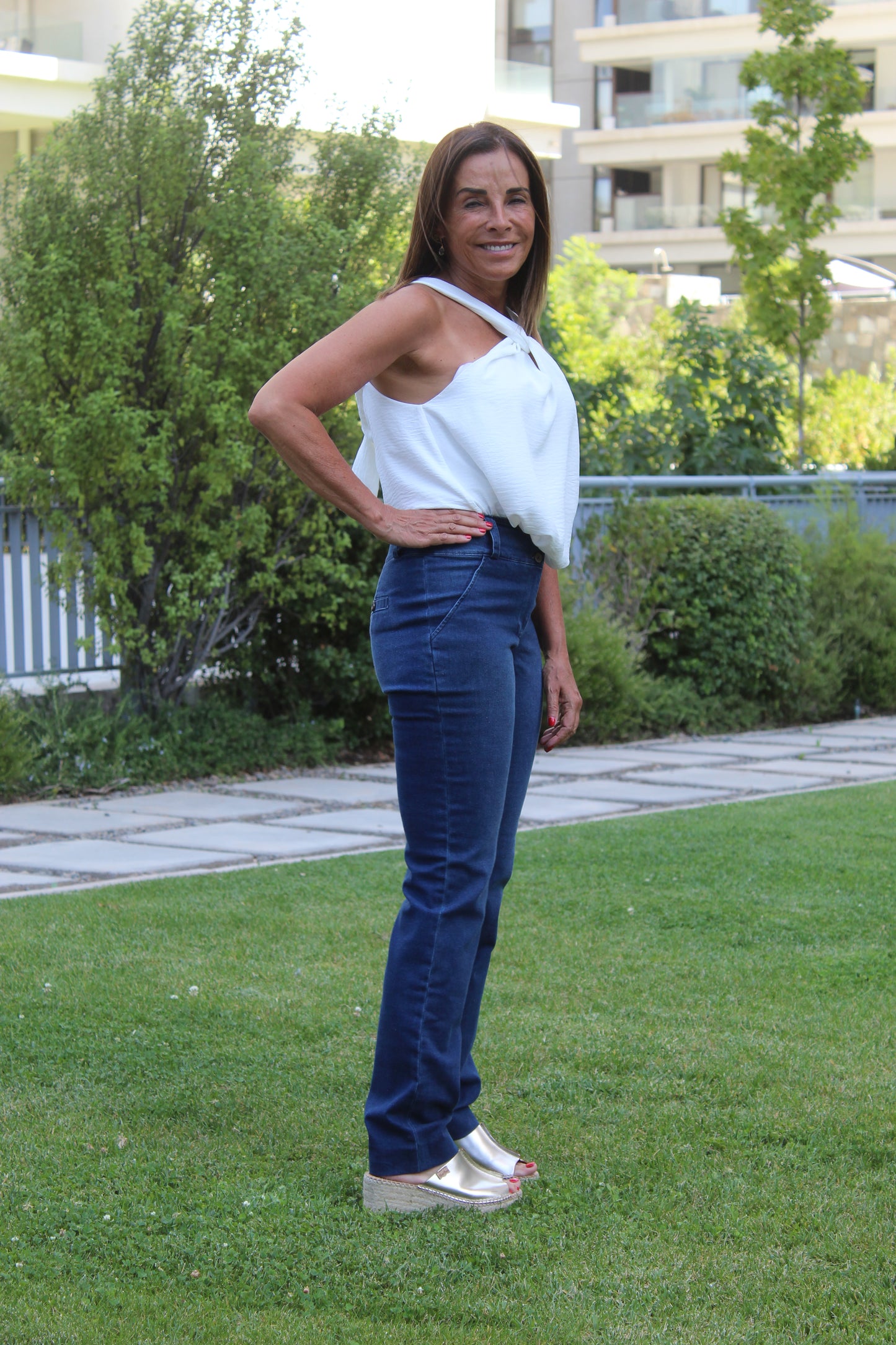 Pantalón Elasticado Jeans