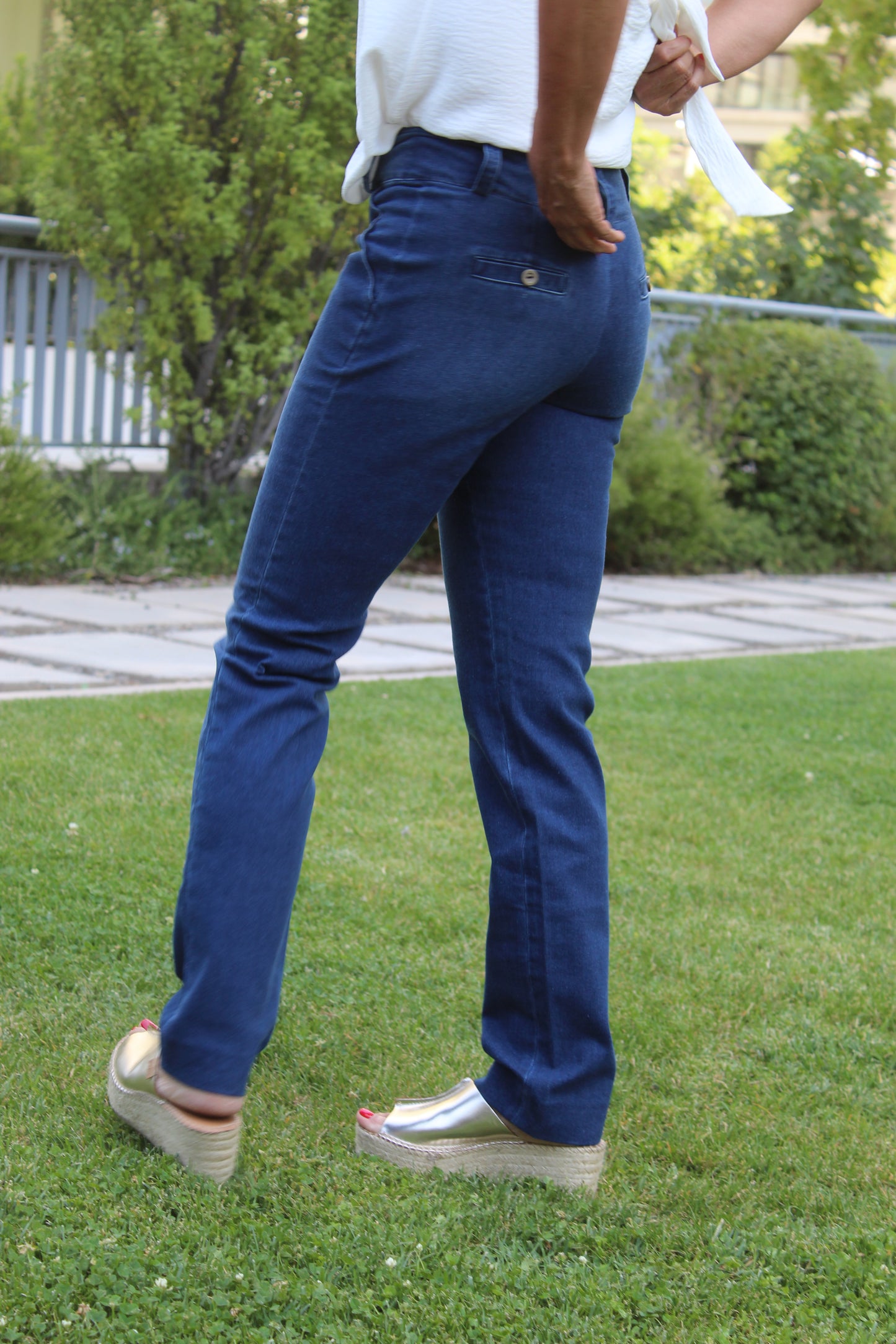 Pantalón Elasticado Jeans