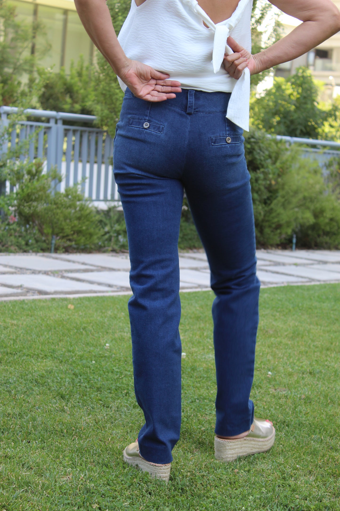 Pantalón Elasticado Jeans